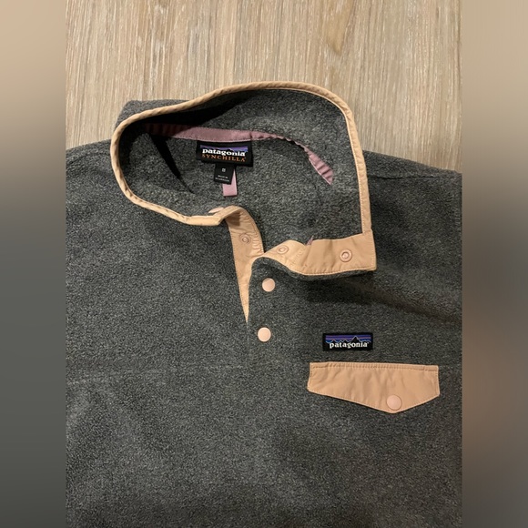 Patagonia Women’s Lightweight Synchilla Snap-T Pullover Size Medium - Picture 2 of 3